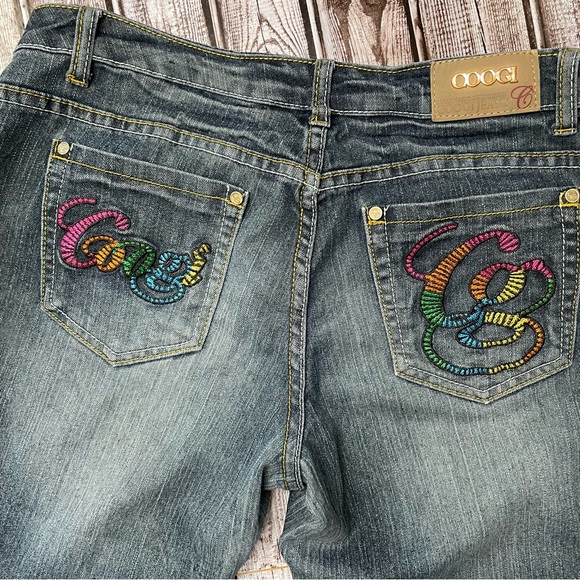 COOGI Denim - Coogi rainbow embroidered jeans size 11/12